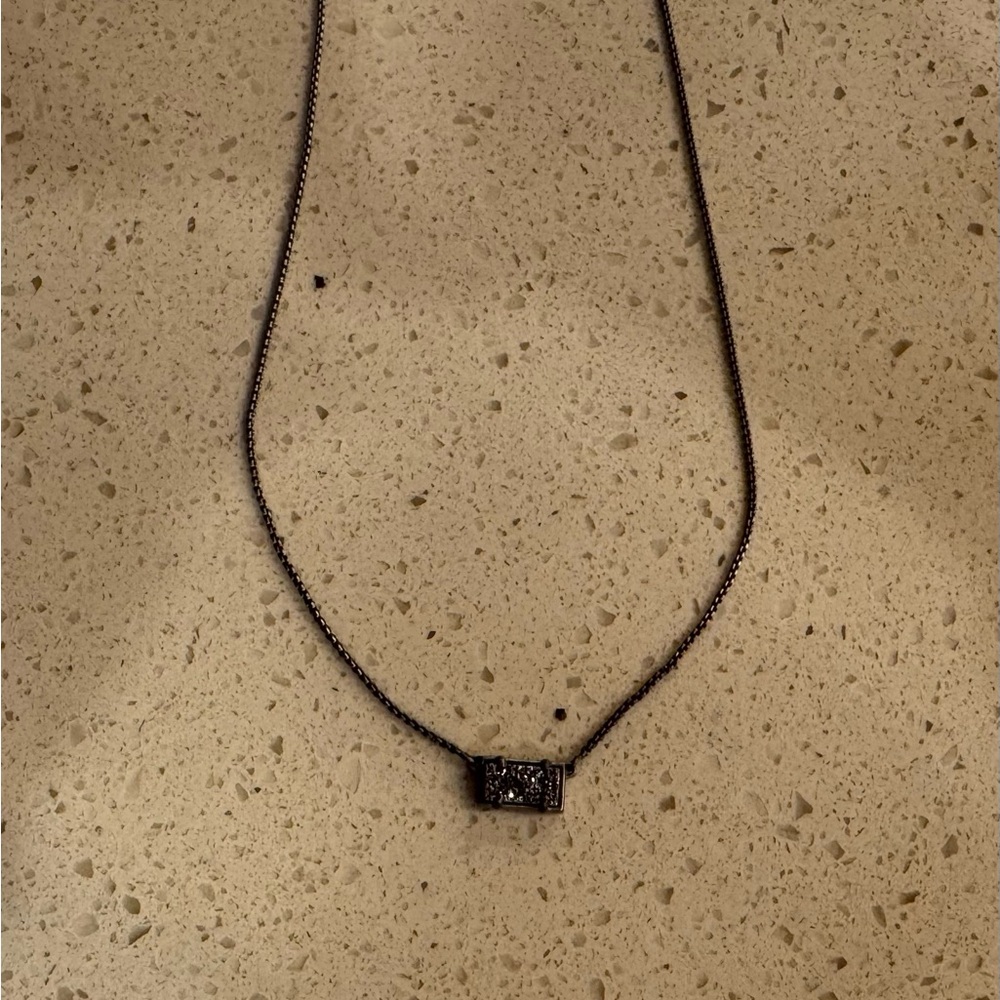 Elegant Kendra Scott Black Necklace